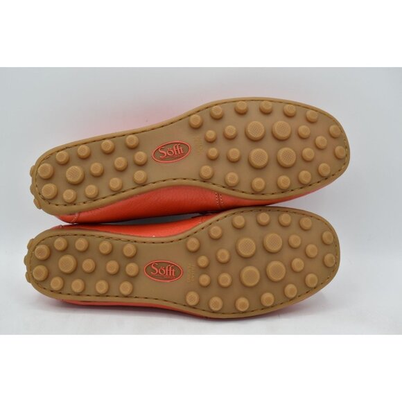 Sofft Womens Size 8 Allie Corel Leather Slip On Driving Moc Loafers Shoes - Picture 7 of 13